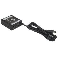   Digi Hubport/7c 7 port USB 2.0 hub, 5V/3A power supply w/ international plug kit included
