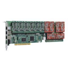 12 Port Analog PCI card + 1 FXO module  