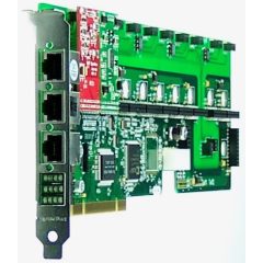 12 Port Analog PCI card + 1 FXS + 1 FXO modules 