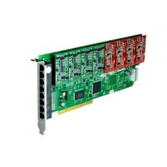 8 Port Analog PCI card + 1 FXS module