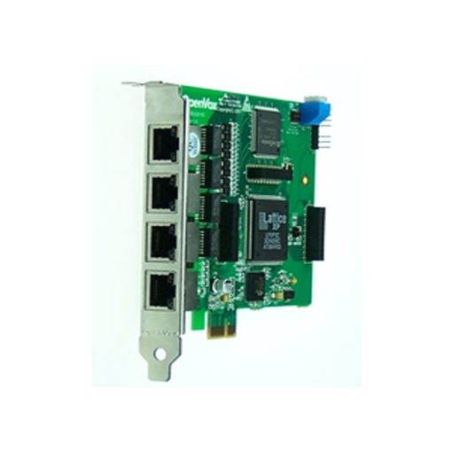 4 Port T1/E1/J1 PRI PCI-E card  