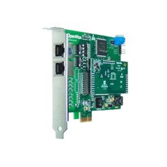 2 Port T1/E1/J1 PRI PCI-E card + EC100-64 module  