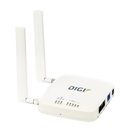 Digi EX12; (2) Eth 10/100, (1) RJ-45 RS232, P/S, antennas, Cellular Cat 4, Certifications: Verizon, AT&T,  U.S. and Canada; No Remote Mounting Kit